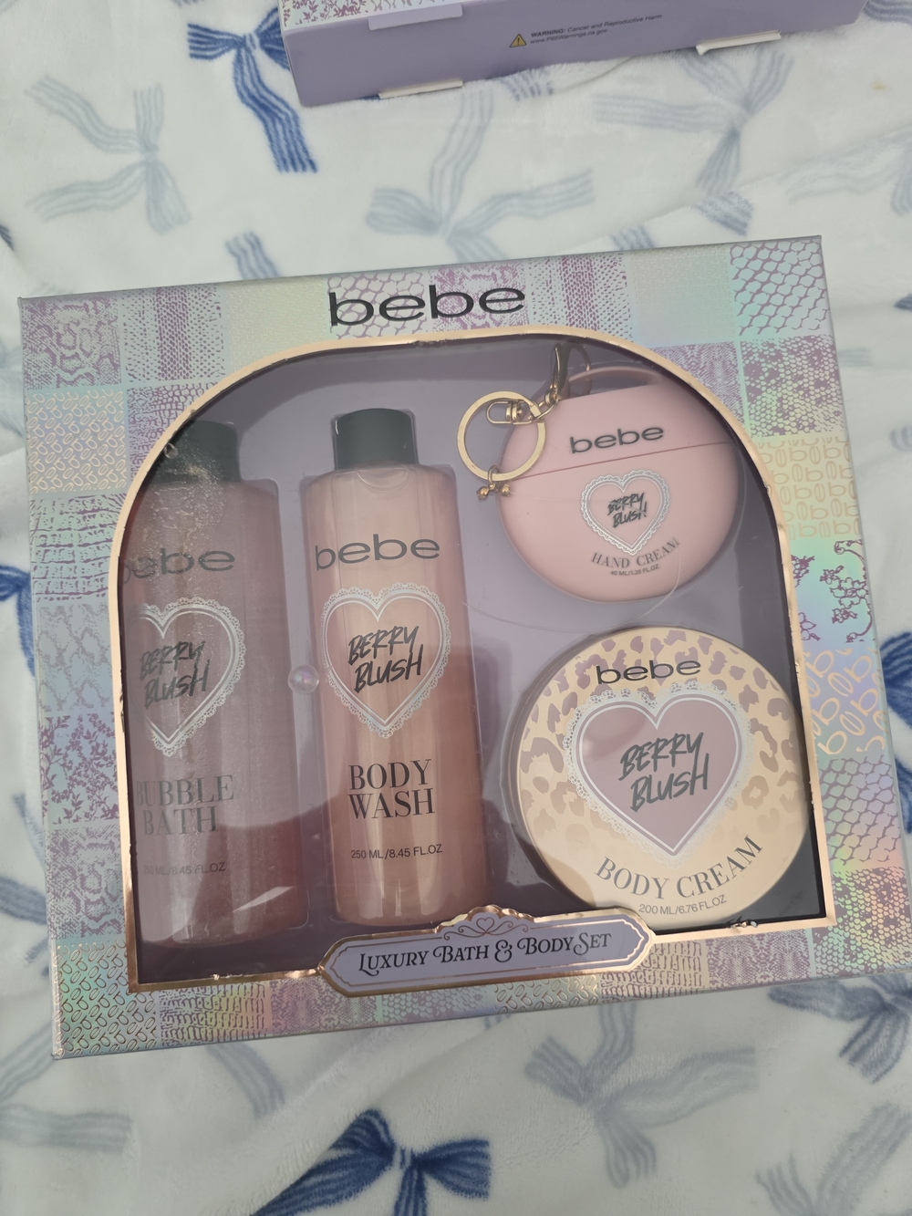 bebe Berry Blush Bath & Body Gift Set – Pink - Picture 3 of 3